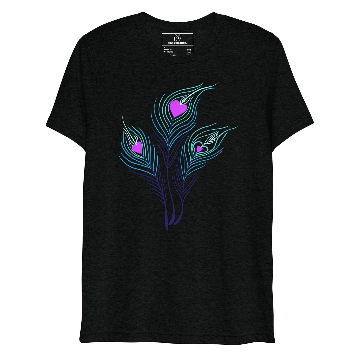 Unisex Triblend -  Peacock Feathers