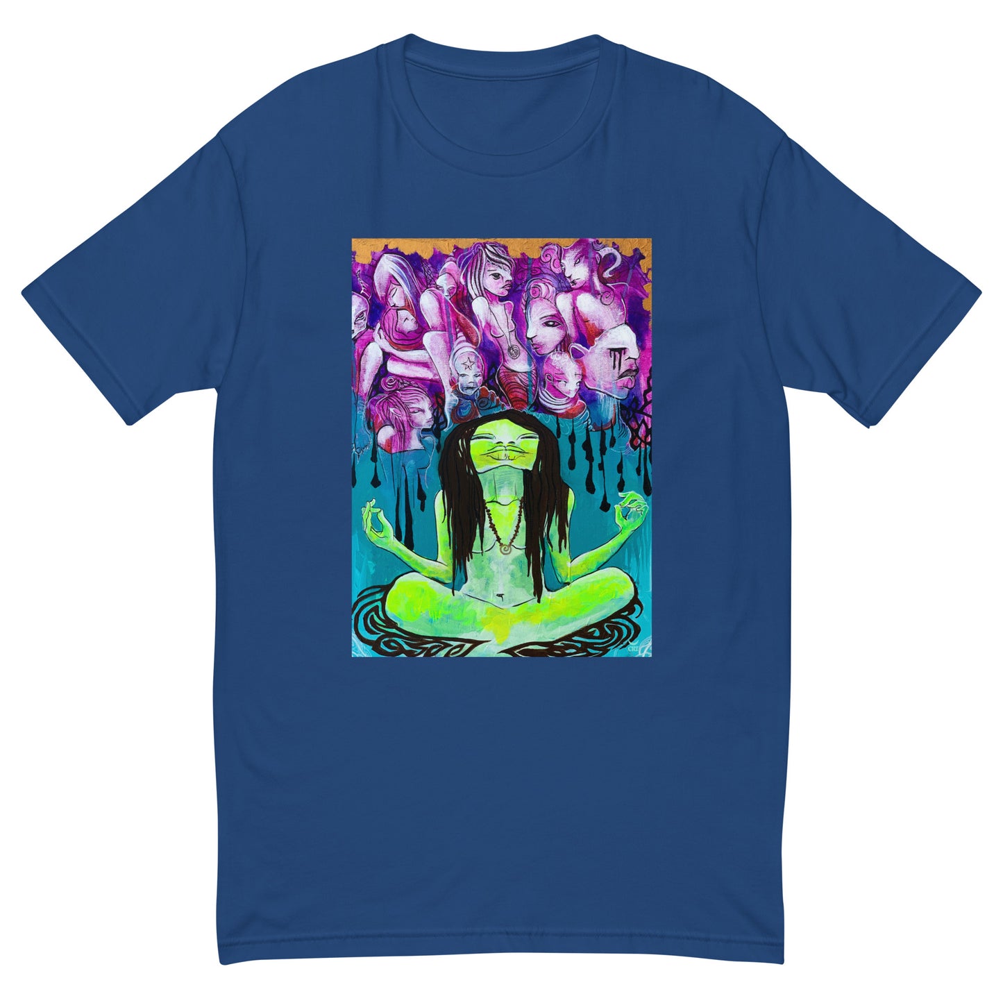 Meditation - Men's fitted Tee