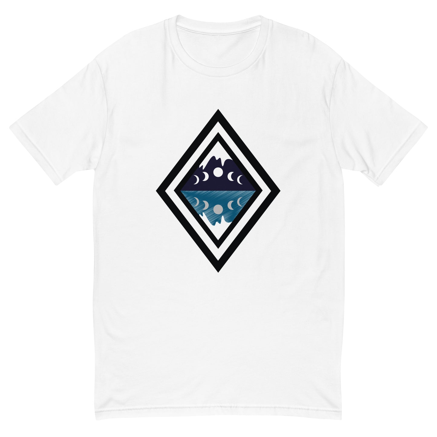 Moon Reflections - Men's Fitted Tee